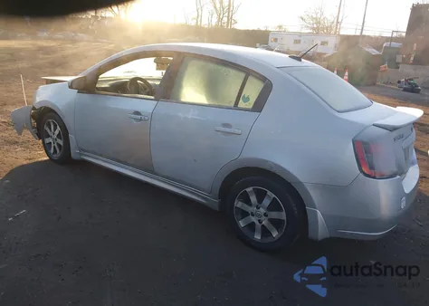 2012 Nissan Sentra 2.0 Sr from USA, damaged, VIN 3N1AB6AP2CL630397